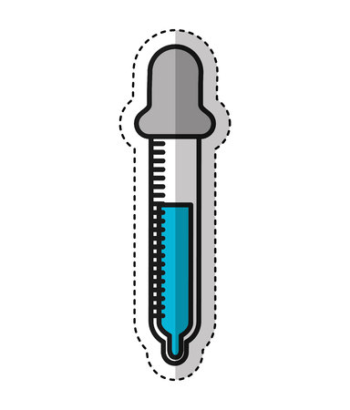 droplet laboratory isolated icon vector illustration designのイラスト素材