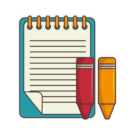 school elementes isolated icon vector illustration designのイラスト素材