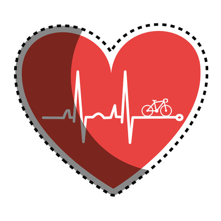 heart care isolated icon vector illustration designのイラスト素材
