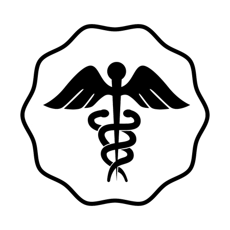 medical symbol isolated icon vector illustration designのイラスト素材
