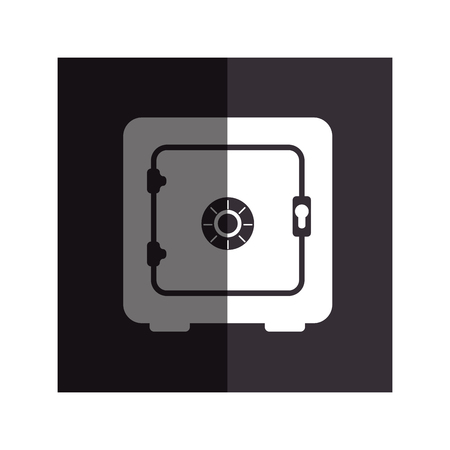 safe money box icon vector illustration designのイラスト素材