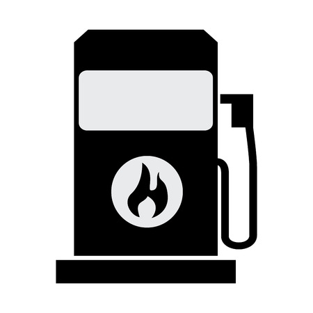 station service fuel isolated icon vector illustration designのイラスト素材