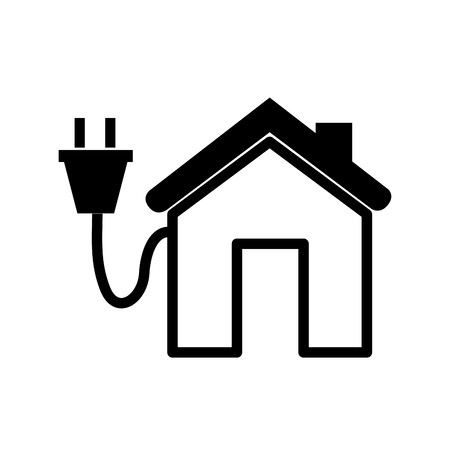 real estate house icon vector illustration designのイラスト素材