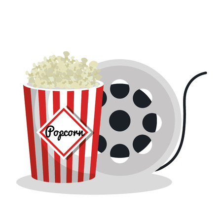 Movie entertainment elements icon vector illustration designのイラスト素材