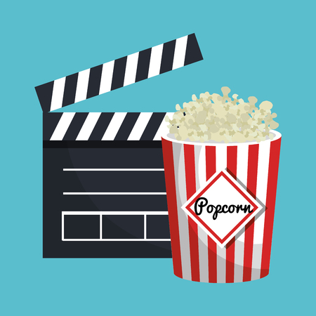 Movie entertainment elements icon vector illustration designのイラスト素材