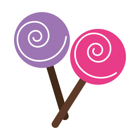 sweet candy isolated icon vector illustration designのイラスト素材