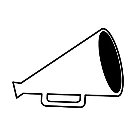 director cinema megaphone icon vector illustration designのイラスト素材