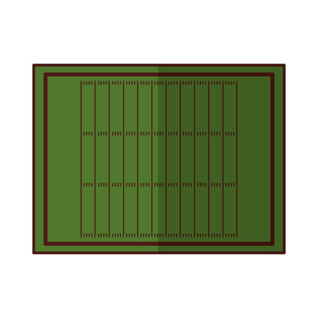 american football field icon vector illustration designのイラスト素材