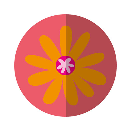 cute flower nature icon vector illustration designのイラスト素材