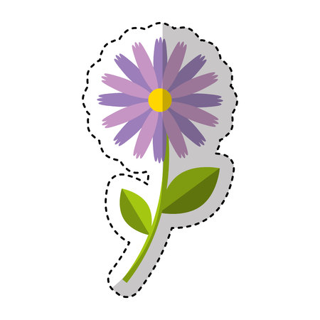 cute flower nature icon vector illustration designのイラスト素材