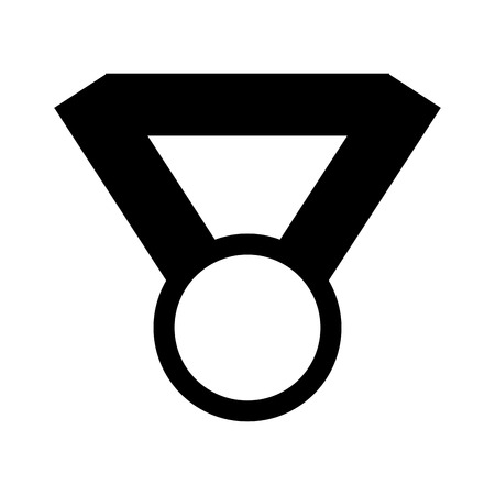 medal price award icon vector illustration designのイラスト素材