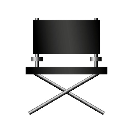 director chair cinema icon vector illustration designのイラスト素材