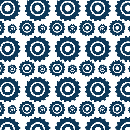 gears machine pattern isolated icon vector illustration designのイラスト素材
