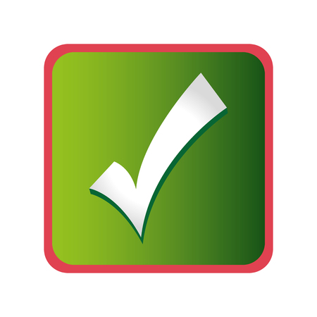 ok symbol isolated icon vector illustration designのイラスト素材