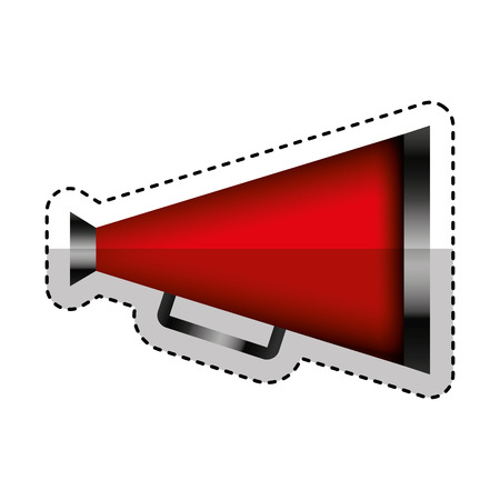 director cinema megaphone icon vector illustration designのイラスト素材