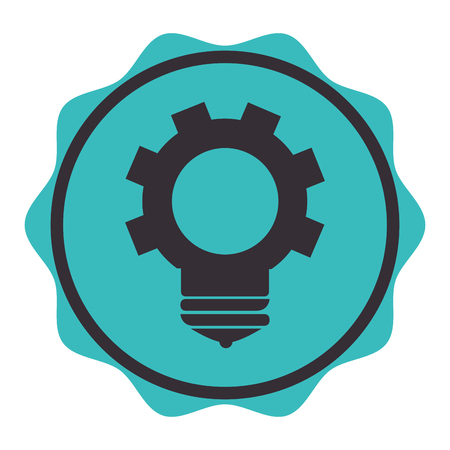 bulb light isolated icon vector illustration designのイラスト素材