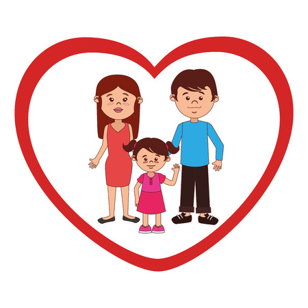 family members character icon vector illustration designのイラスト素材