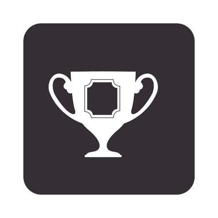 trophy winner isolated icon vector illustration designのイラスト素材