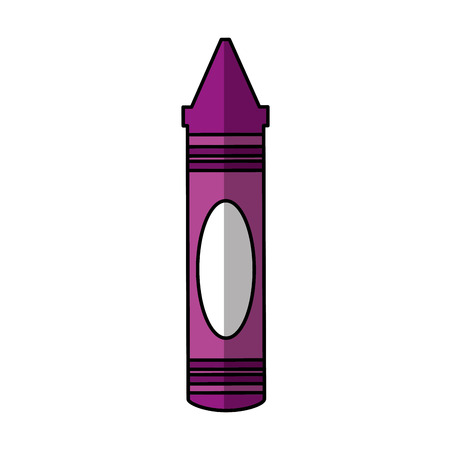 crayon color isolated icon vector illustration designのイラスト素材