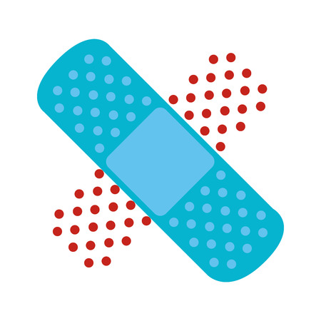 bandage medical isolated icon vector illustration designのイラスト素材