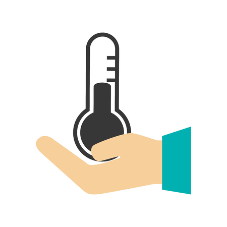 thermometer medical device icon vector illustration designのイラスト素材