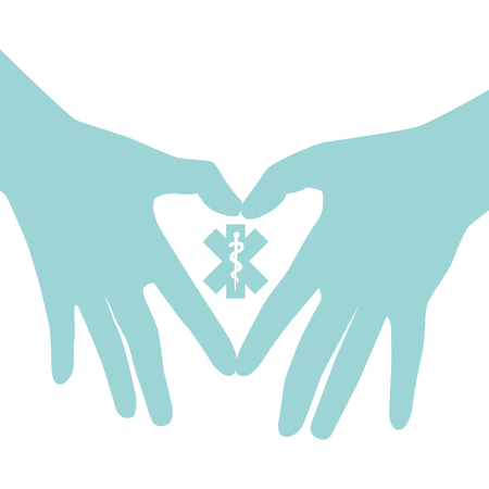 medical symbol isolated icon vector illustration designのイラスト素材