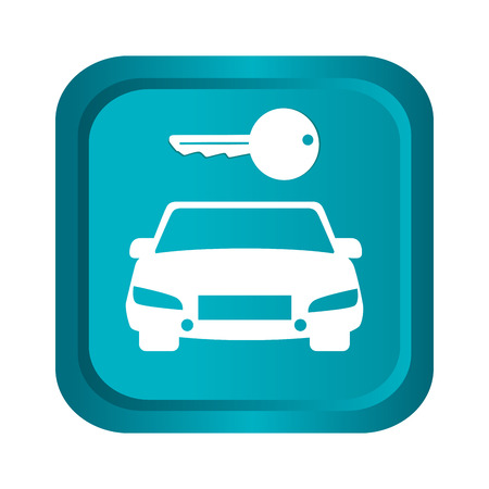 keys car vehicle icon vector illustration designのイラスト素材