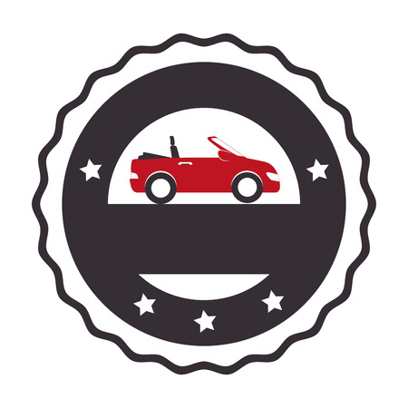rent a car service icon vector illustration designのイラスト素材