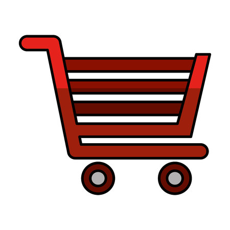cart shopping isolated icon vector illustration designのイラスト素材