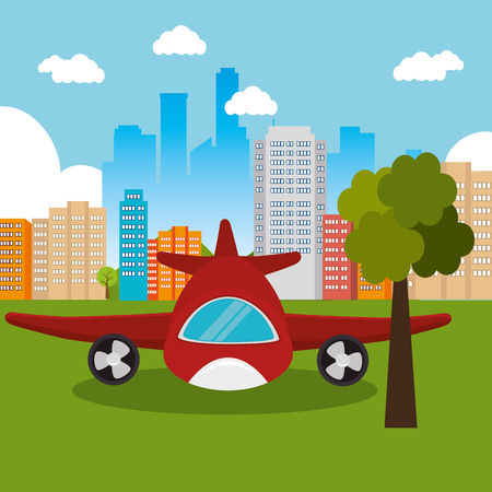 airplane flight transport icon vector illustration designのイラスト素材
