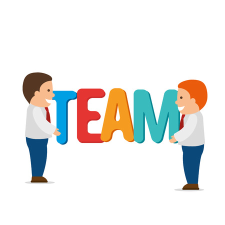 teamwork people company icon vector illustration designのイラスト素材
