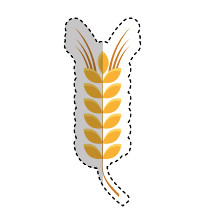 spike natural isolated icon vector illustration designのイラスト素材