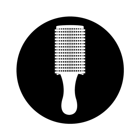 hair brush isolated icon vector illustration designのイラスト素材