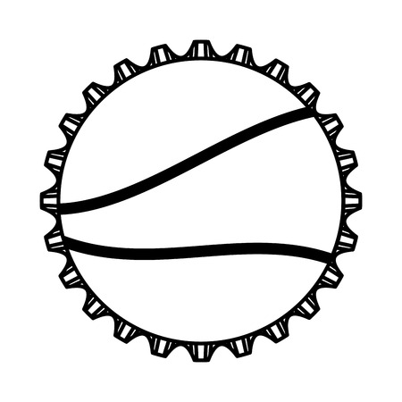 soda metal cap isolated icon vector illustration designのイラスト素材