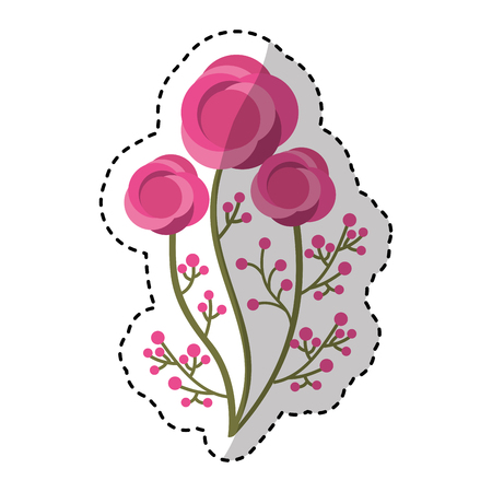 cute flower carden isolated icon vector illustration designのイラスト素材