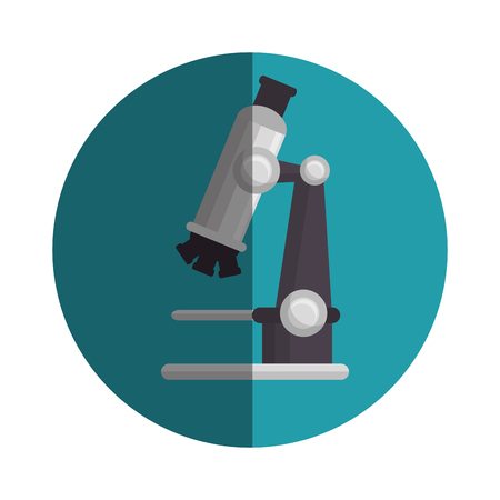 microscope medical emblem icon vector illustration designのイラスト素材