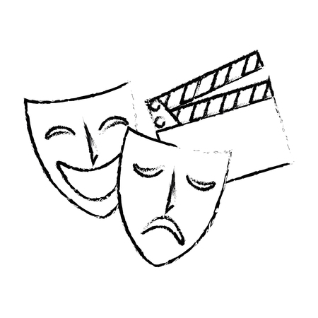 Movie entertainment set icons vector illustration designのイラスト素材