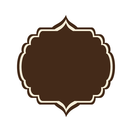 elegant frame emblem icon vector illustration designのイラスト素材