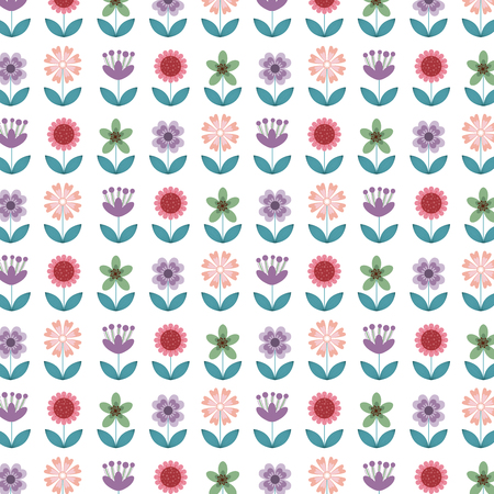 background of beatiful flowers.colorful design. vector illustrationのイラスト素材