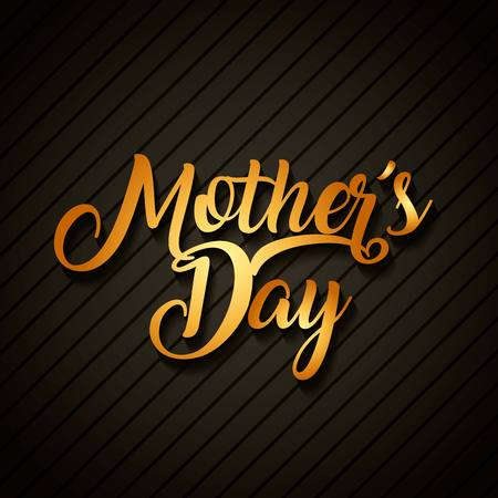 happy mothers day card. colorful design. vector illustrationのイラスト素材