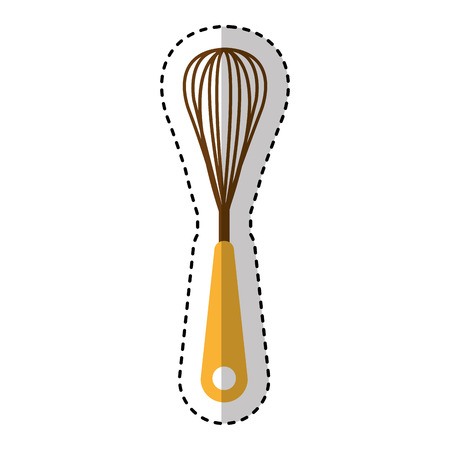 mixer kitchen cutlery isolated icon vector illustration designのイラスト素材