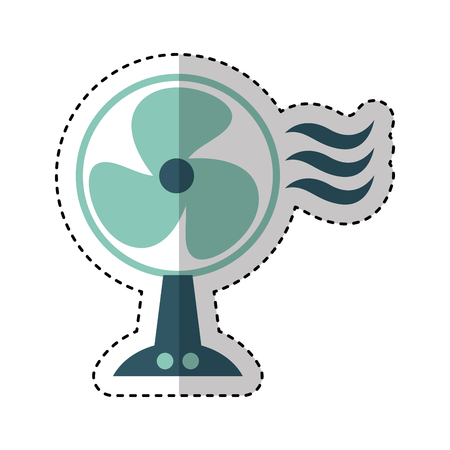 fan home appliance icon vector illustration designのイラスト素材