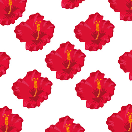 exotic and tropical flower icon vector illustration designのイラスト素材