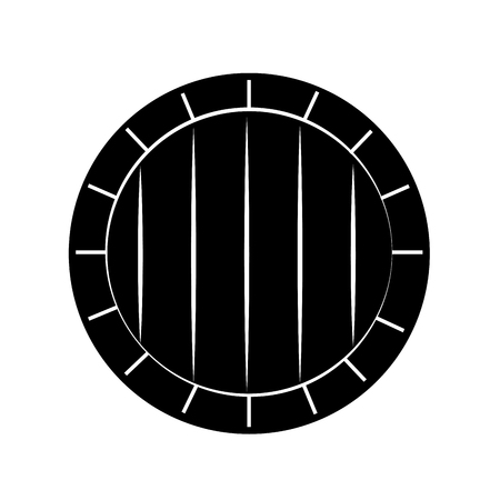 best wine barrel icon vector illustration designのイラスト素材