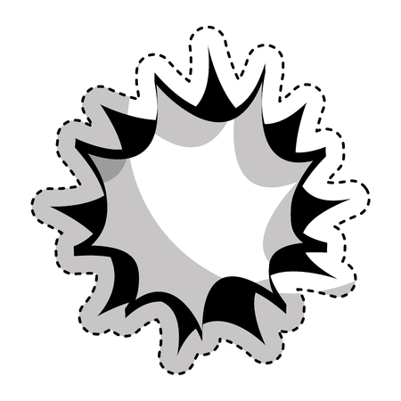 explosive expresion comic pop art vector illustration designのイラスト素材