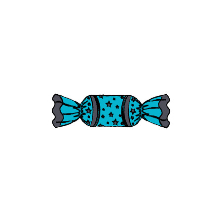 sweet candies isolated icon vector illustration designのイラスト素材