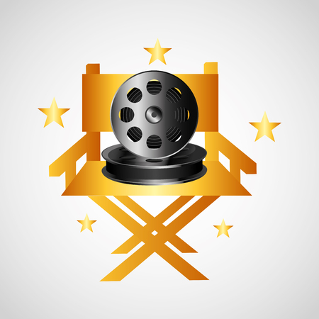 cinema entertainment elements icon vector illustration designのイラスト素材