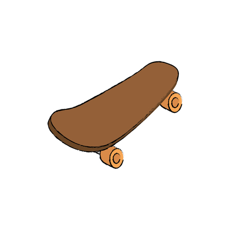 skate board isolated icon vector illustration designのイラスト素材