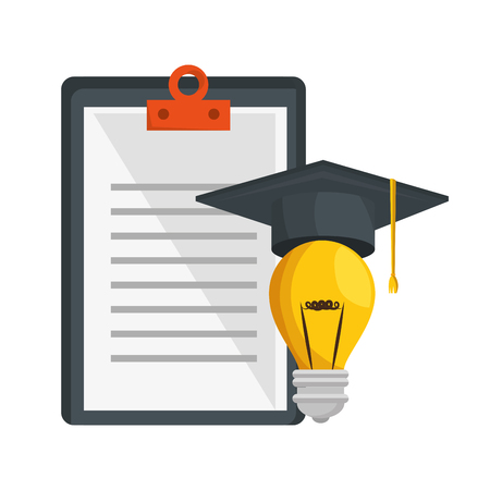 education concept elements icon vector illustration designのイラスト素材