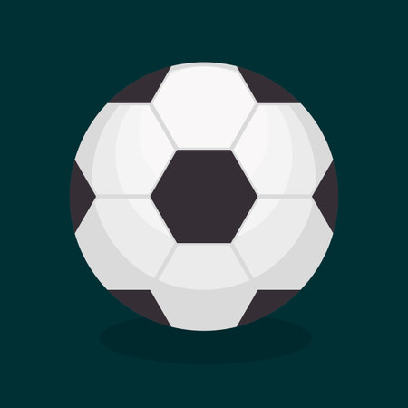 soccer balloon isolated icon vector illustration designのイラスト素材